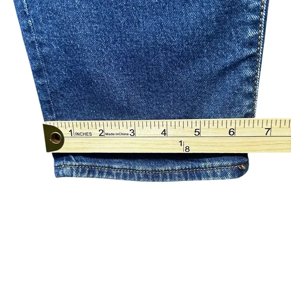 Gloria Vanderbilt Womens 6 Boyfriend Jeans Blue Medium Wash Denim EUC